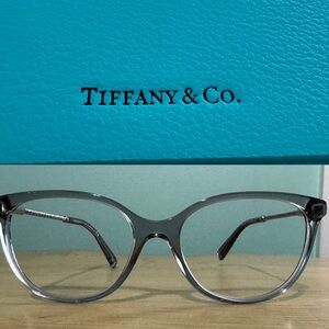 Tiffany & Co. Translucent Gray Eyewear